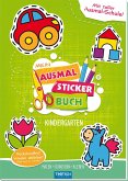 Trötsch Bastelbuch Mein Ausmal Sticker Buch Kindergarten