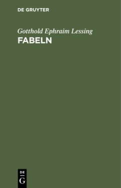 Fabeln - Lessing, Gotthold Ephraim