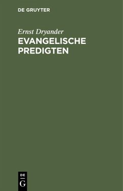 Evangelische Predigten - Dryander, Ernst