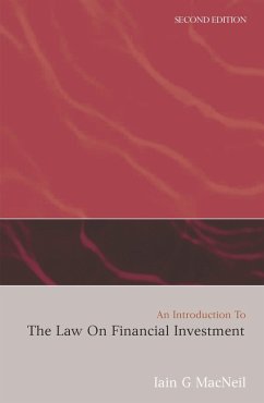 Cover An Introduction to the Law on Financial Investment (eBook, PDF)
