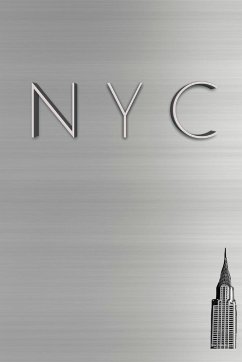 NYC Chrysler building Silver sleek $ir Michael creative blank journal - Huhn, Michael; Huhn, Michael