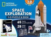 National Geographic Space Exploration 3-D Puzzle and Book