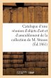 Catalogue d'Une Réunion d'Objets d'Art... - Bild 1