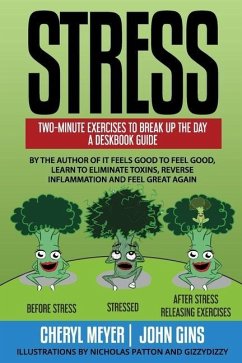 Stress: Two Minute Exercises to Break Up The Day, A Deskbook Guide - Gins, John