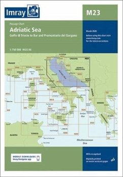 Cover Imray Chart M23 Adriatic Sea Passage Chart