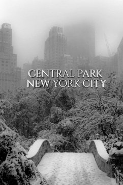 Central park Bridge New York City snow Winter Blank Journal $ir Michael Huhn designer edition - Huhn, Michael; Huhn, Michael