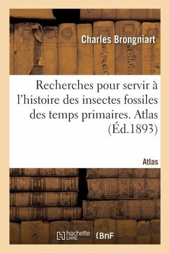 Recherches Pour Servir À l'Histoire Des Insectes Fossiles Des Temps Primaires. Atlas - Brongniart-C