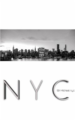 NYC iconic Manhattan skyline creative blank journal notebook $ir Michael designer edition - Huhn, Michael; Huhn, Michael