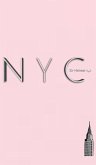NYC iconic Chrysler building powder pink creative blank journal $ir Michael designer limited edition