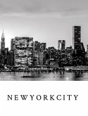 New York City Iconic Skyline $ir Michael desigher blank creative journal