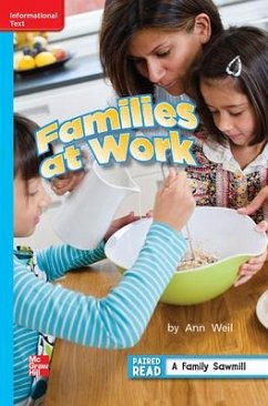 Cover Reading Wonders Leveled Reader Families at Work: On-Level Unit 1 Week 5 Grade 2