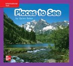 Reading Wonders Leveled Reader Places to See: Ell Unit 8 Week 2 Grade K