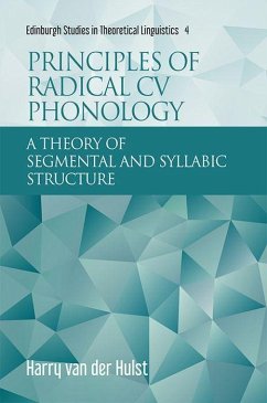 Principles of Radical CV Phonology - van der Hulst, Harry