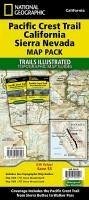 Cover Pacific Crest Trail: California Sierra Nevada [Map Pack Bundle]