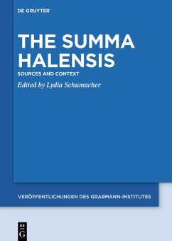 Cover The Summa Halensis (eBook, ePUB)