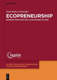 Ecopreneurship (eBook, ePUB) - Schneider, Niels Robert