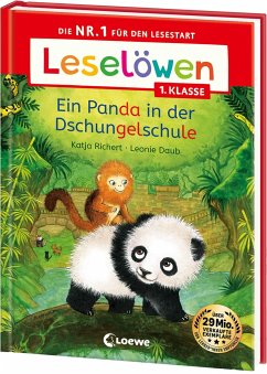 Leselöwen 1. Klasse - Ein Panda in der Dschungelschule - Richert, Katja