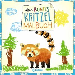 Mein buntes Kritzel-Malbuch (Roter Panda) - Pautner, Norbert