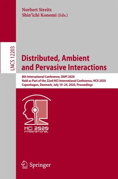 Distributed, Ambient and Pervasive Interactions