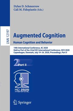 Augmented Cognition. Human Cognition and Behavior