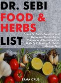 Dr. Sebi Food and Herbs List (eBook, ePUB)
