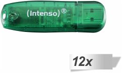 12x1 Intenso Rainbow Line 8GB USB Stick 2.0