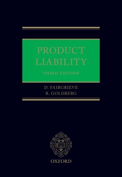 Product Liability (eBook, PDF) - Fairgrieve, Duncan; Goldberg, Richard S