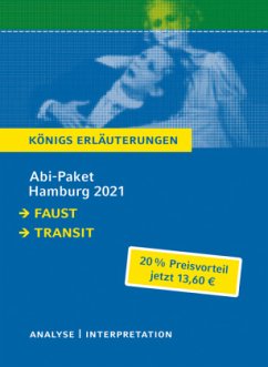 Abi-Paket Hamburg 2021 - Königs Erläuterungen, 2 Bde. - Johann Wolfgang von Goethe; Anna Seghers