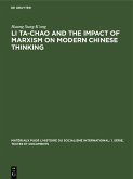 Li Ta-Chao and the Impact of Marxism on Modern Chinese Thinking (eBook, PDF)