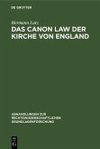 Das Canon Law der Kirche von England (eBook, PDF)