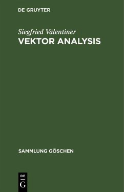 Vektor analysis (eBook, PDF) - Valentiner, Siegfried