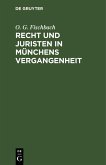 Recht und Juristen in Münchens Vergangenheit (eBook, PDF)