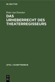 Das Urheberrecht des Theaterregisseurs (eBook, PDF)