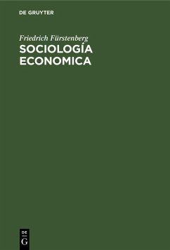 Cover Sociología Economica (eBook, PDF)
