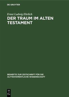 Cover Der Traum im Alten Testament (eBook, PDF)