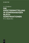 Die Kräfteermittelung in Dünnwandigen Blechkonstruktionen (eBook, PDF)