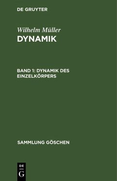 Cover Dynamik des Einzelkörpers (eBook, PDF)