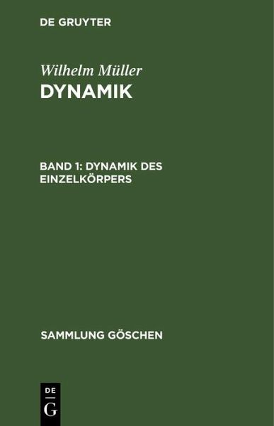 Dynamik des Einzelkörpers (eBook, PDF)