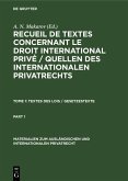 Textes des Lois / Gesetzestexte (eBook, PDF)