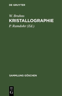 Kristallographie (eBook, PDF) - Bruhns, W.