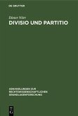 Divisio und Partitio (eBook, PDF)