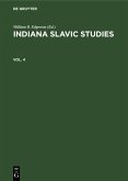Indiana Slavic Studies. Vol. 4 (eBook, PDF) Indiana Slavic Studies. Vol. 4 (eBook, PDF)