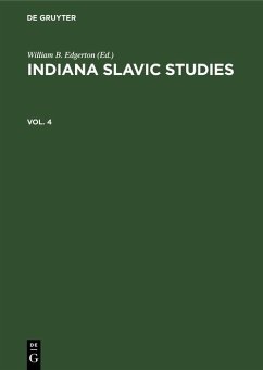 Cover Indiana Slavic Studies. Vol. 4 (eBook, PDF)