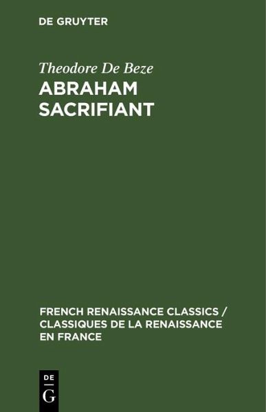 Abraham Sacrifiant (eBook, PDF) Abraham Sacrifiant (eBook, PDF)