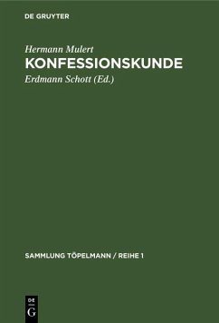 Cover Konfessionskunde (eBook, PDF)