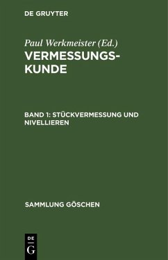 Cover Stückvermessung und Nivellieren (eBook, PDF)