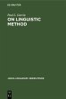On Linguistic Method (eBook, PDF) - Bild 1