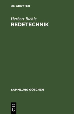 Cover Redetechnik (eBook, PDF)
