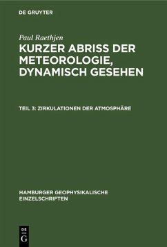 Cover Zirkulationen der Atmosphäre (eBook, PDF)
