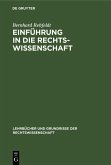 Einführung in die Rechtswissenschaft (eBook, PDF)